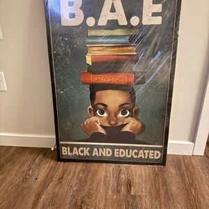 Black and Educated Poster